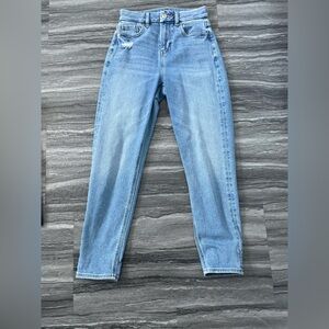 American Eagle Outfitters Light Blue Straight Leg Jeans